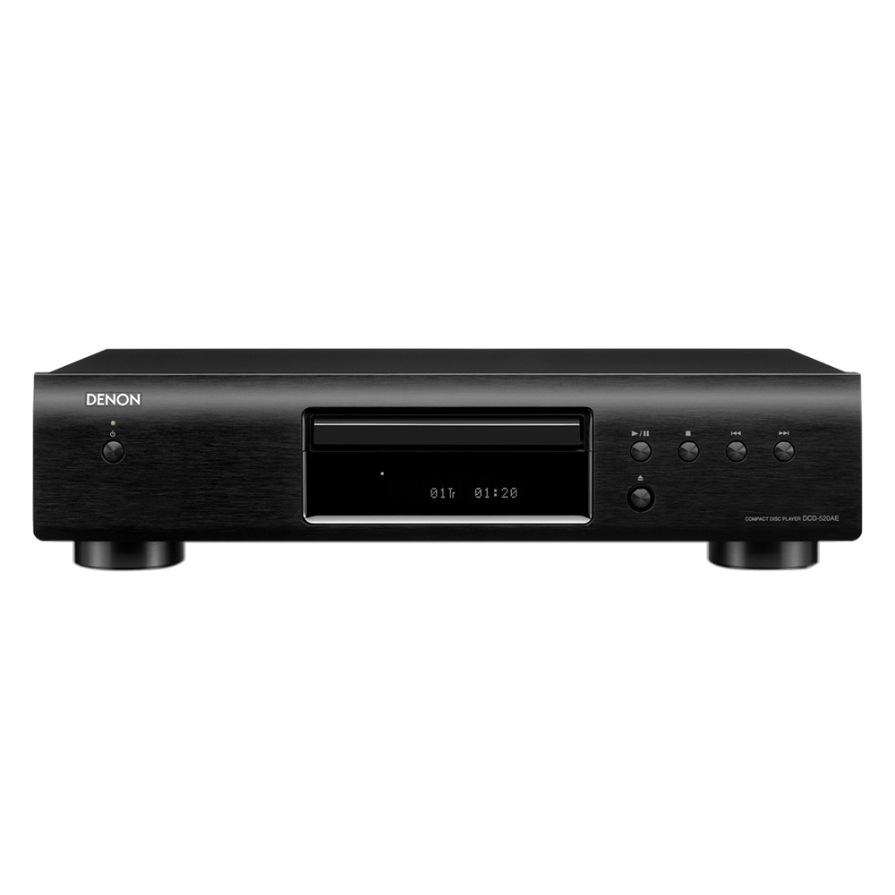 Đầu CD Denon DCD 520AE BKE2-Hàng chính hãng